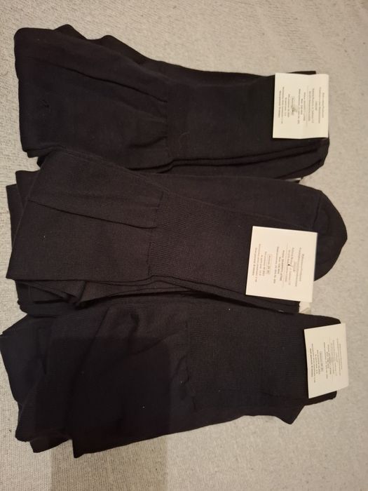 Skarpety czarne letnie wojskowe MON roz. 44-46.