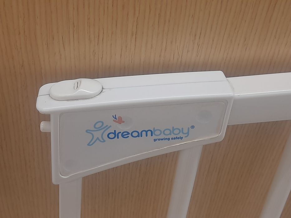 Bramka Dreambaby bezpieczeństwa, szeroka z przedłużeniem