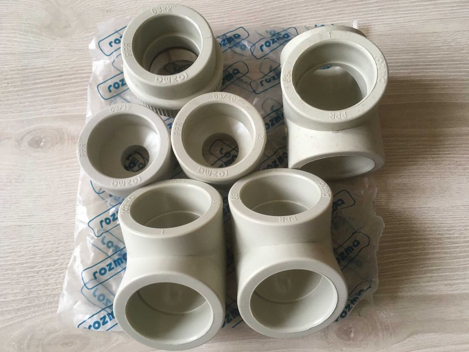 ППР труби та фітинги ROZMA 63 мм