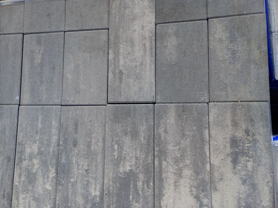 Kostka brukowa, płyta melanż, szara, grafit  PROMOCJA