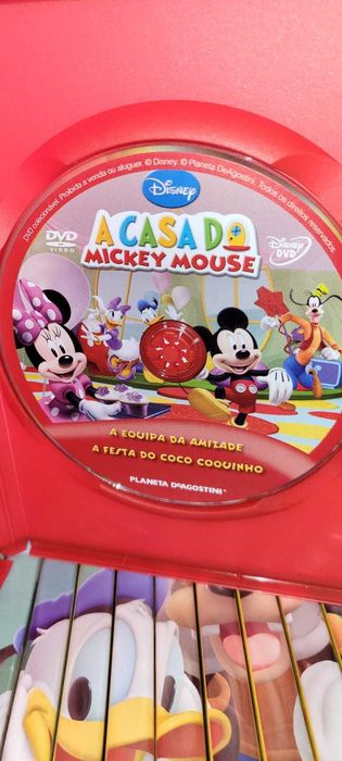 Coleção DVDs A Casa do Mickey Mouse - Planeta DeAgostini (Lote)