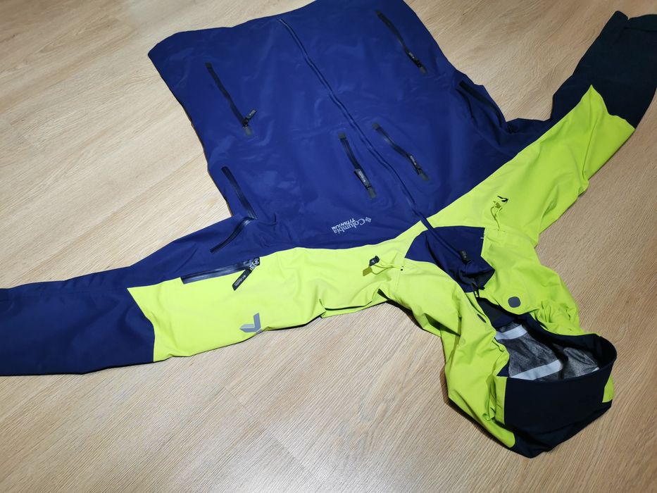 Kurtka narciarska turystyczna hardshell 3l columbia titanium peak purs