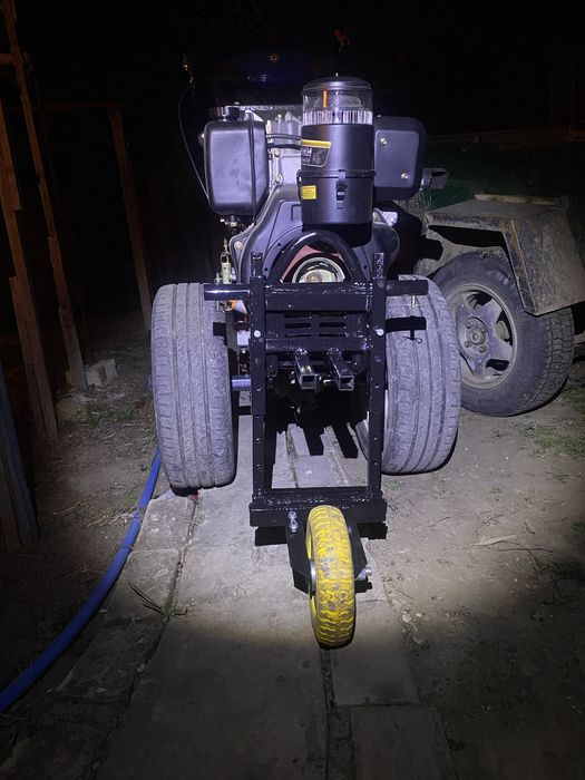 Мотоблок ДТЗ 510ДНЕ (пер. 3/1; 10к.с) дизельний з пониженою передачею