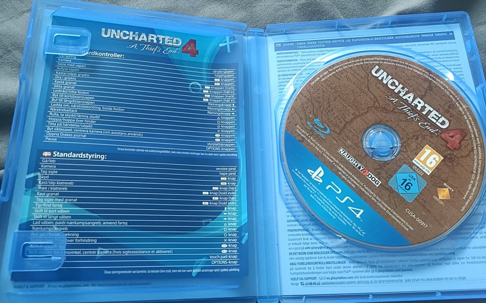 Gra Unczarted 4 ps4