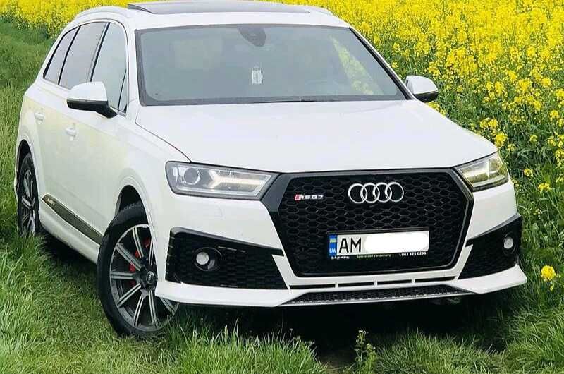 передний бампер audi q7 SQ7 4M 15-20 год стиль RSQ7 бампер 4m