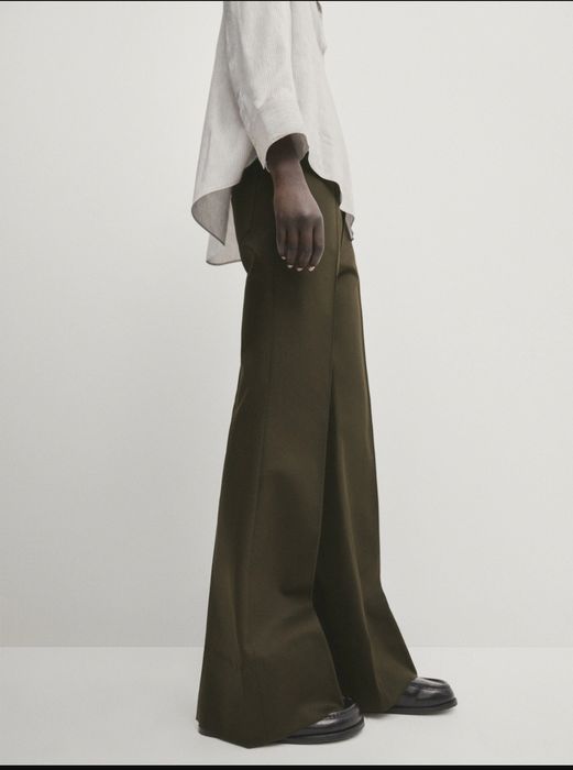 Massimo dutti Широкі штани зі стрілками С-М