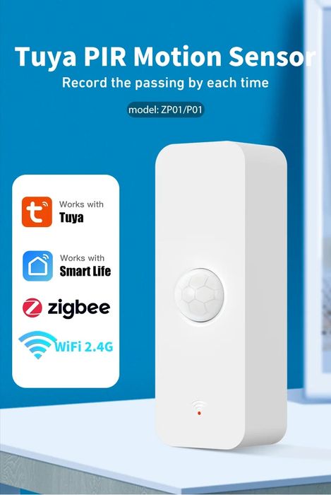 Sensor movimento Tuya (Novo) WiFi