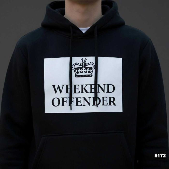 XS S M L XL XXL — Нове Худі Weekend Offender Prison — Кофта Викенд Оффендер — Большой Принт