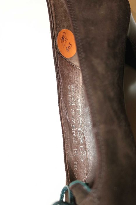 Buty Gabor rozmiar 37- nowe, skóra. Zamszowe, brązowe.