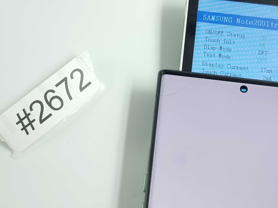 Samsung Galaxy Note 20 Ultra Ekran + Korpus Oryginalny Demontaż |#2672