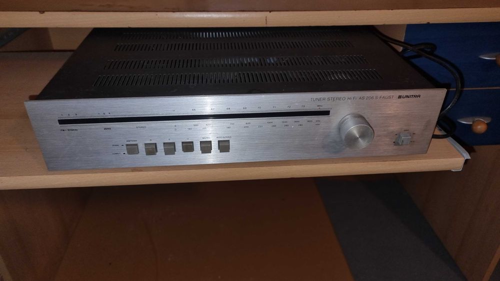 Tuner stereo HiFi Unitra Diora Faust AS 206 S - analogowy PRL