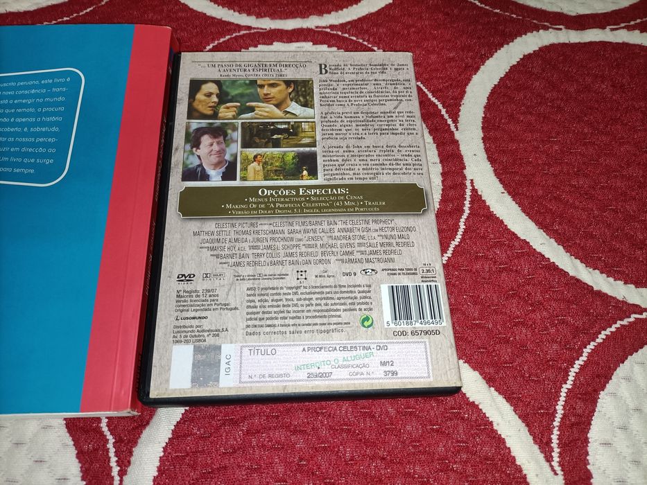 A profecia Celestina livro+filme