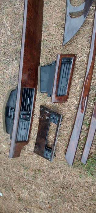 Dekory drewno listwy bmw e60 e61 lift polift