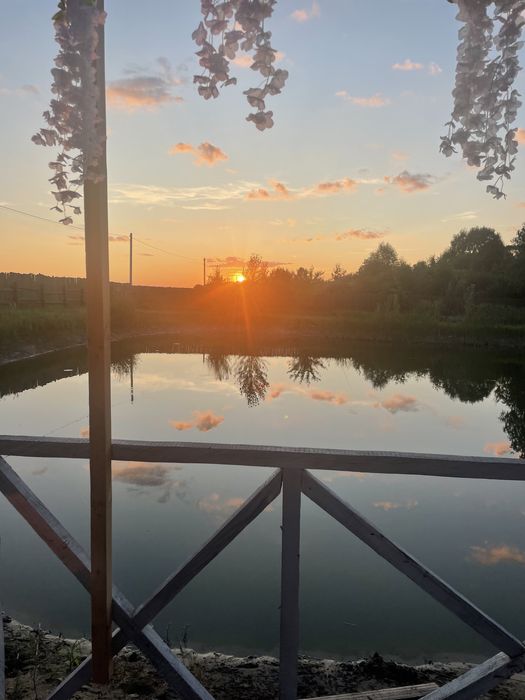 Дом посуточно, чан , баня , джакузи озеро, .лес, відпочинок