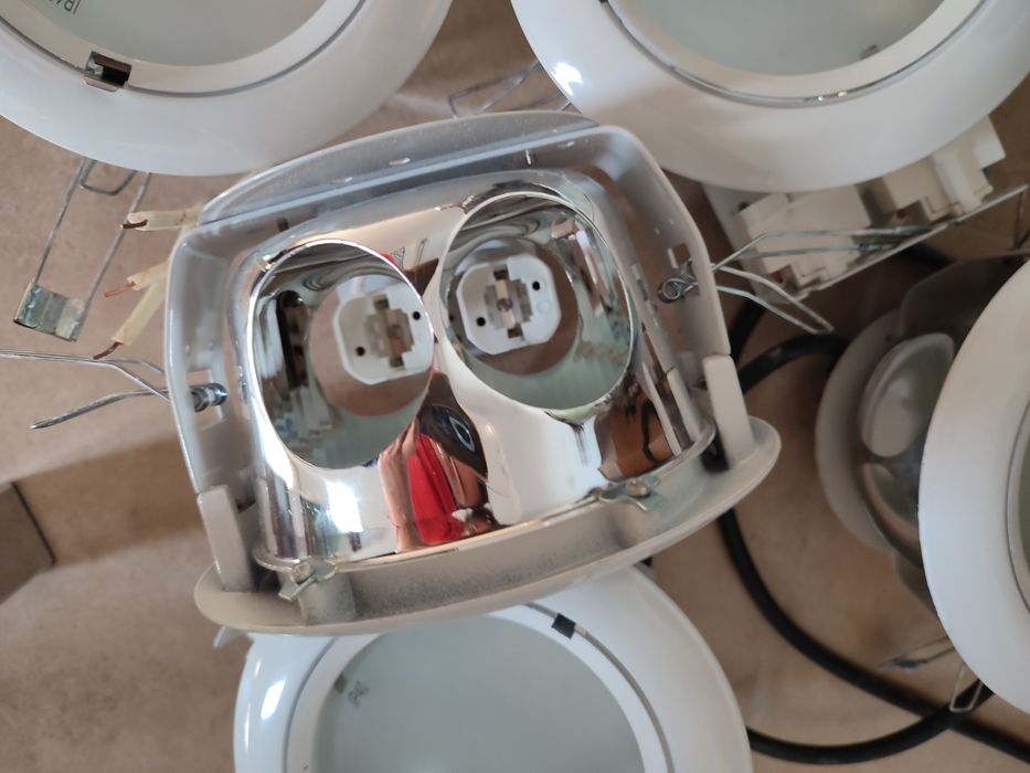 6 Focos encastre IP40 Lumitek