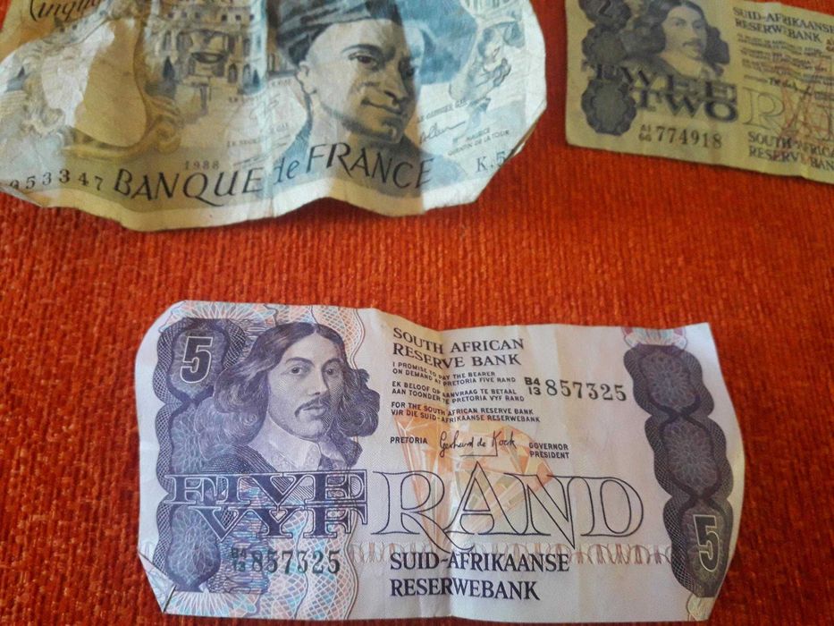 coleccao de notas antigas