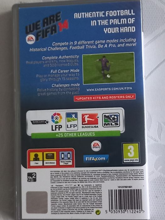 Fifa  14 na konsole PSP