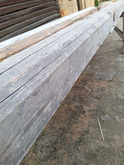 Stare belki ponad 150letnie sosnowe ciosane