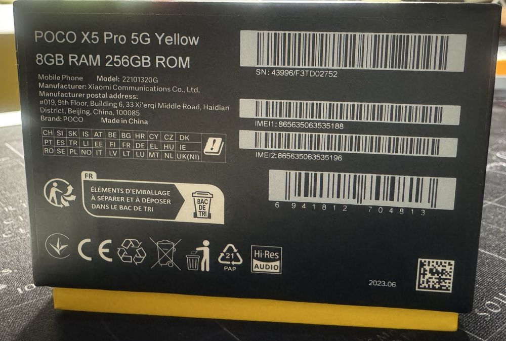 Poco X5 Pro 5G 8/256