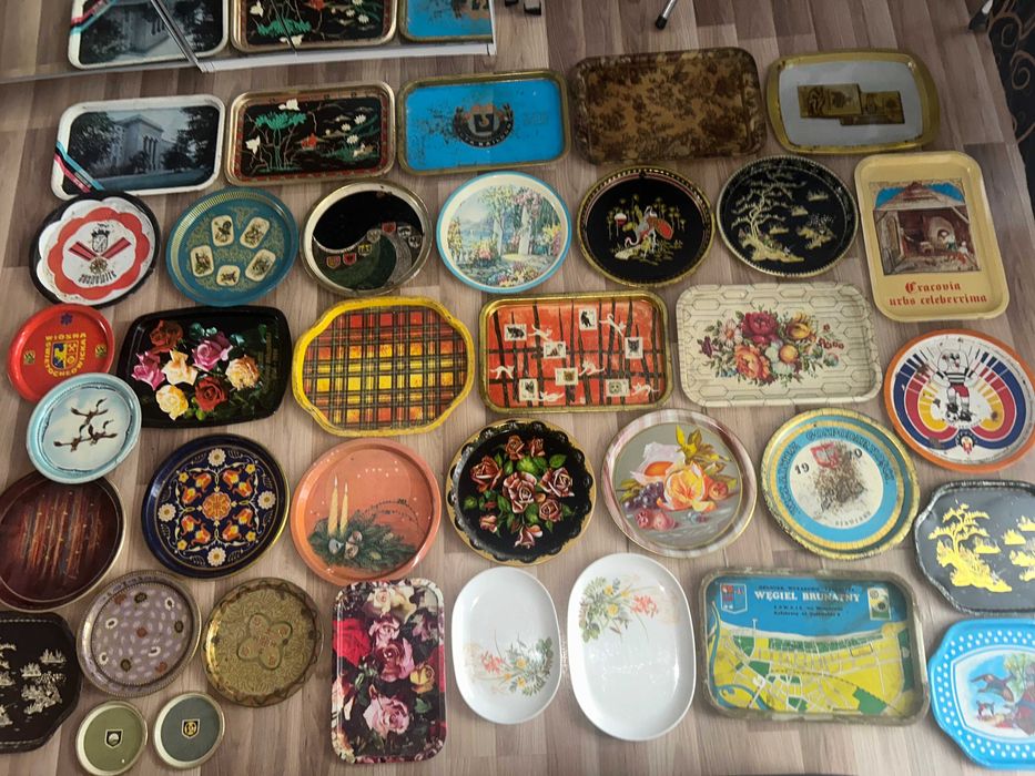 Zestaw Metalowych TAC z PRL-u ! - 41 sztuk !!