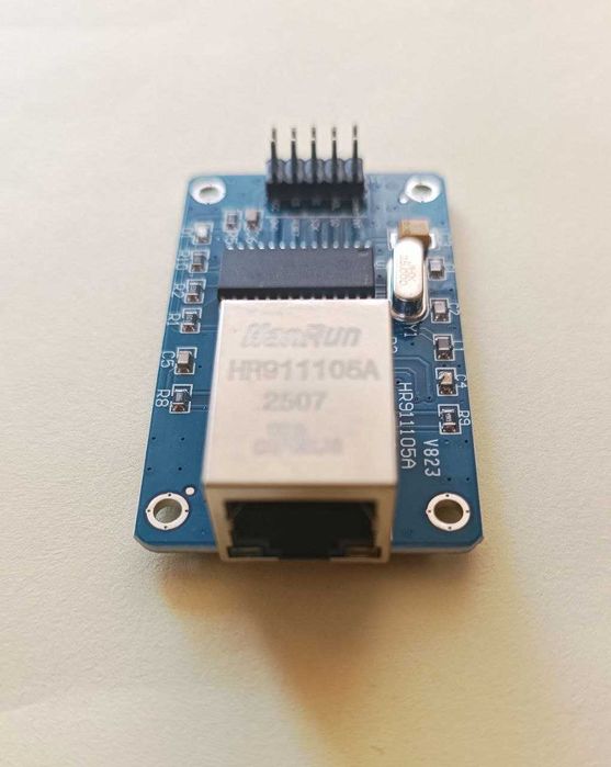 Модуль Ethernet на базі ENC28J60 SPI для Arduino, AVR, PIC, LPC, STM32