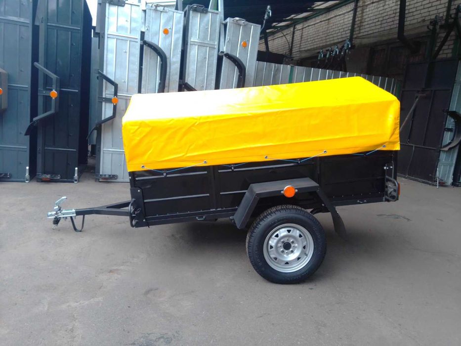 Новий універсальний причіп із заводу 2000/1300/450 Документи  для МРЕВ