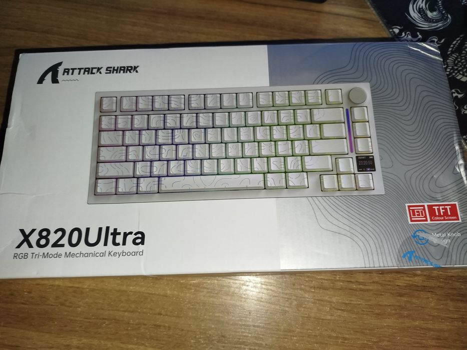 механічна клавіатура Attack Shark X820Ultra RGD(нова)