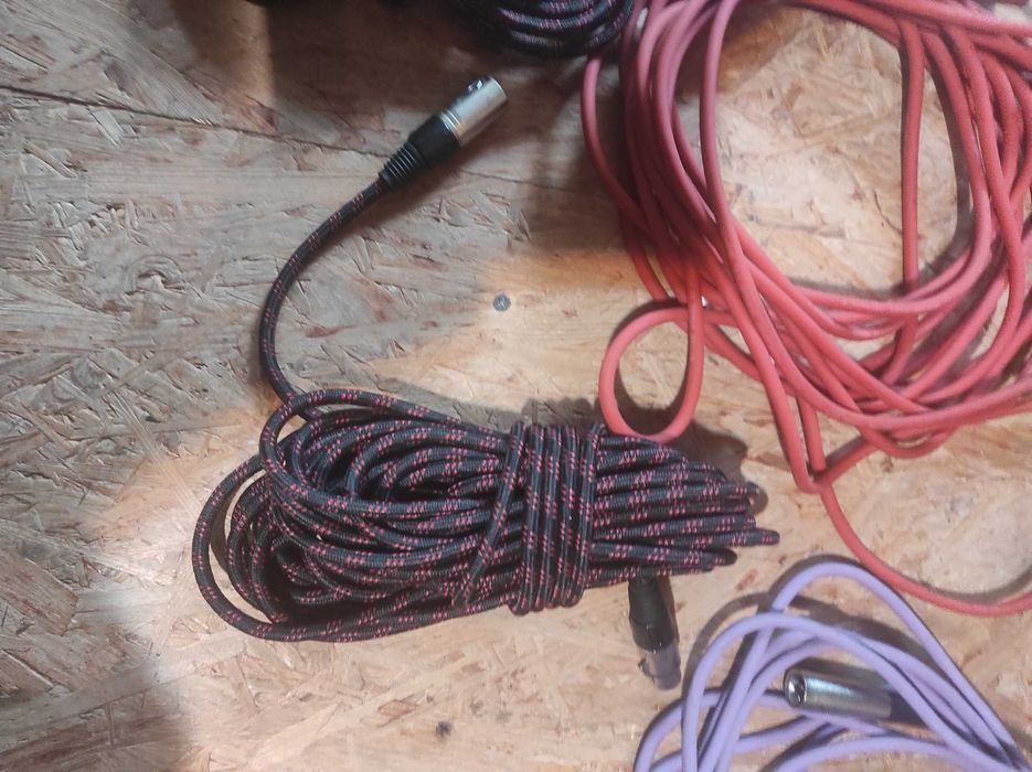 Przewody mikrofonowe xlr