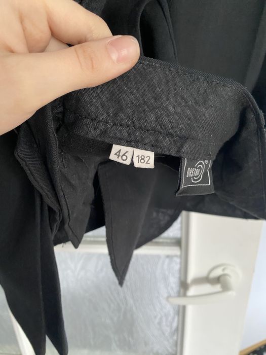 Garnitur męski czarny