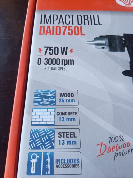 Martelo Perfurador DAEWOO Novo