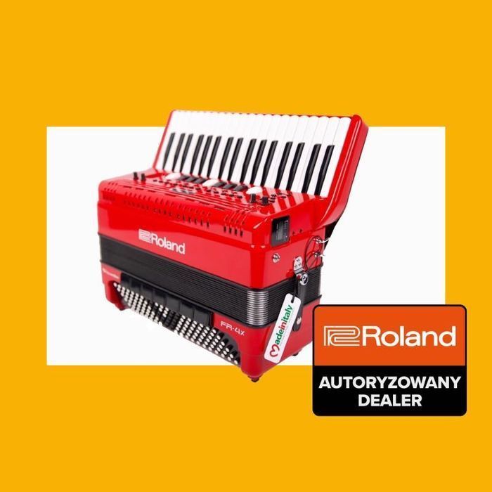 ROLAND FR-4X RD profesjonalny akordeon cyfrowy od ręki