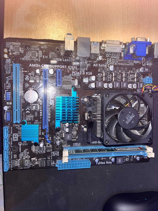 Kit, motherboard, memória ram e processador