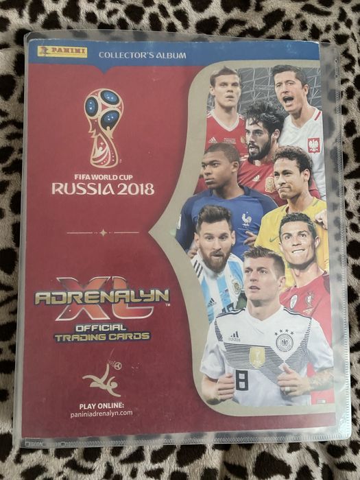 Karty piłkarskie - Mundial 2018 z 8 kartami limitowanymi