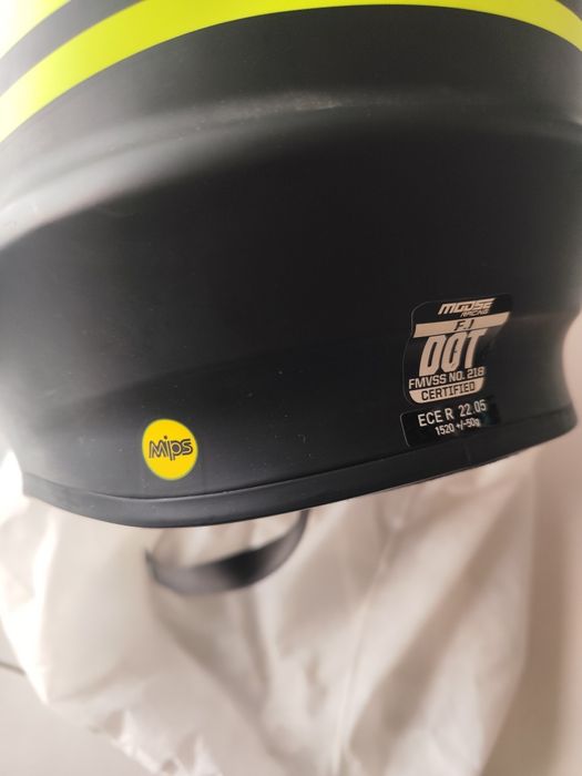 Capacete moose racing