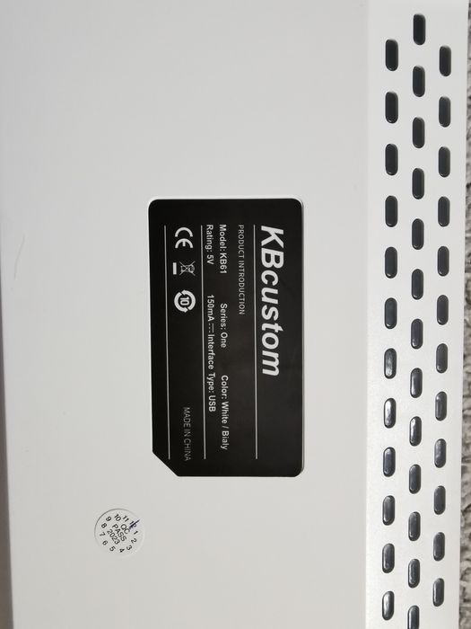 Klawiatura mechaniczna KBcustom KB61