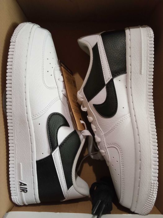 Nike Air Force 1 / biało czarne / 38 lub 38,5
