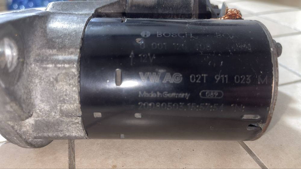 Стартер BOSCH VAG VW Golf Skoda Octavia Audi A3 | Гарантія | Обмін