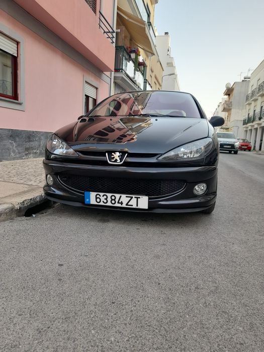 Vendo ou troco peugeot 206 black and silver