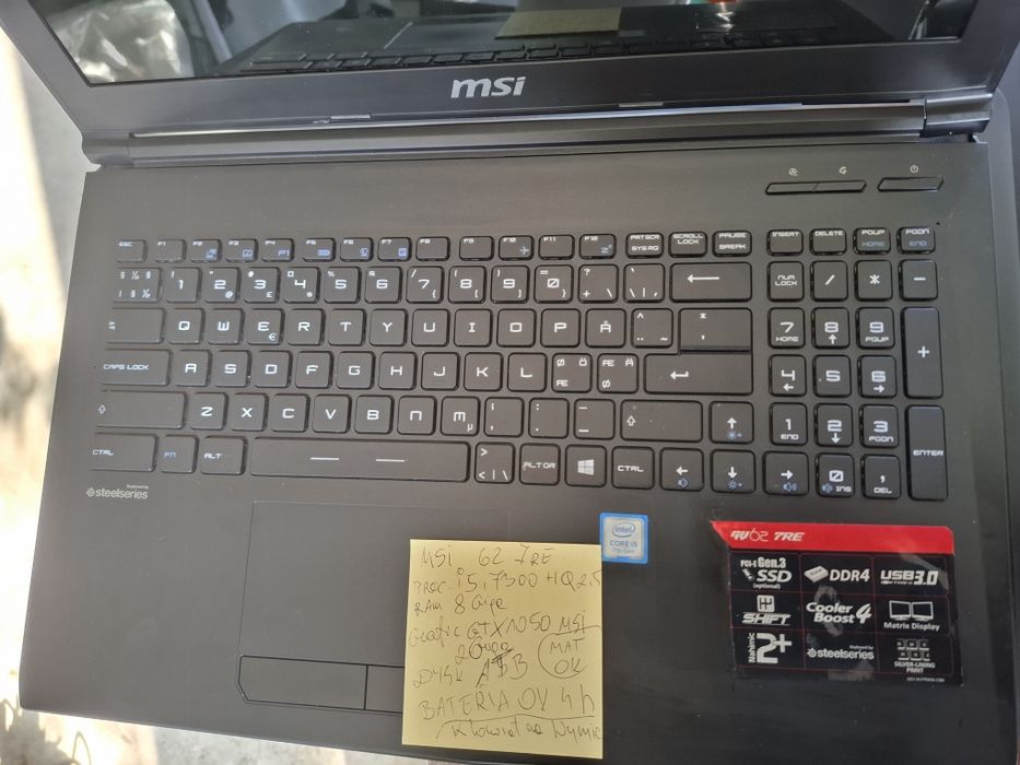 Laptop msi M179e 8g.16 ram