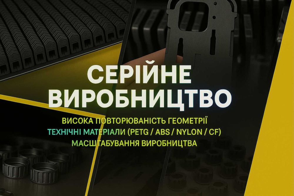3Д друк под заказ, Серійний FDM Печать, Моделирование, 3D Принтер