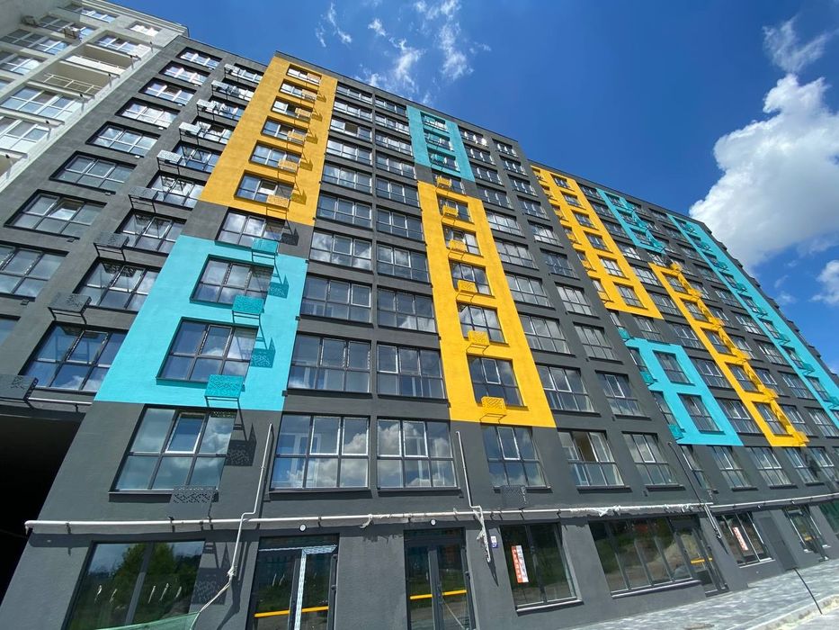 Продаж 1-кім. квартири 45 м², АВТОНОМНЕ опалення, виконанні чернові роботи
