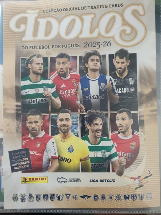 Cartas futebol idolos 2025/2026