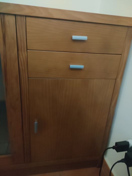 Aparador Madeira Maciça Cor Cerejeira