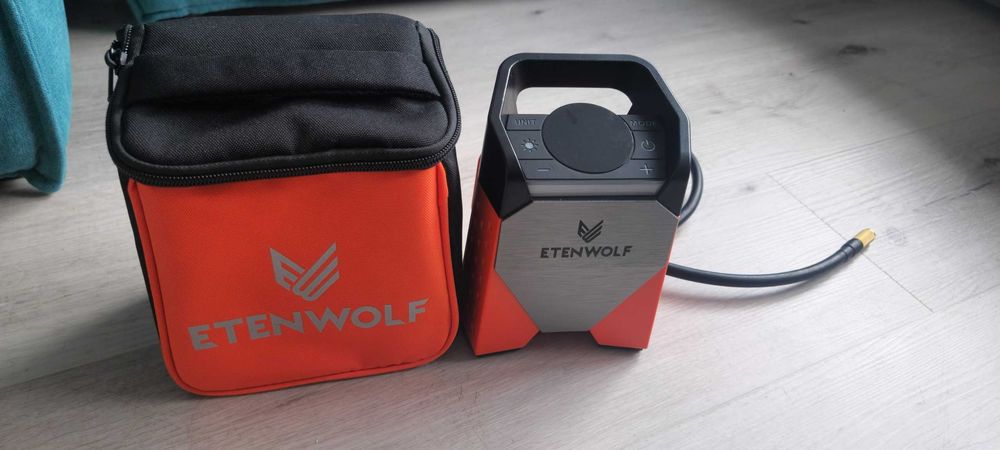 Портативний Акумуляторний автокомпресор ETENWOLF Zephyr S3 160 PSI 7800mAh насос для авто SUV мото велосипеда компрессор аккумуляторный компресор