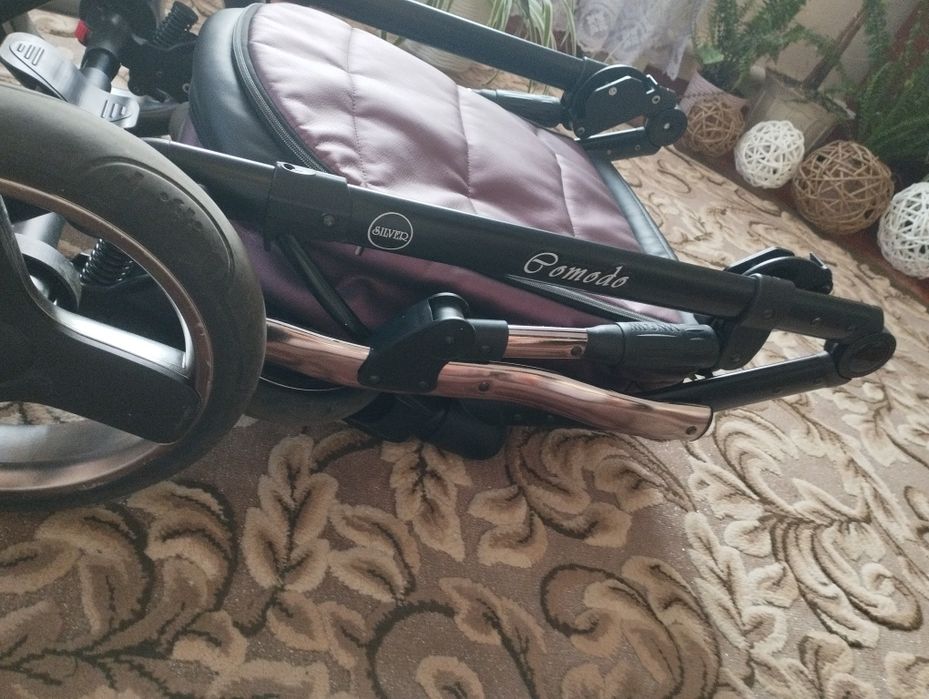 Каляска Mikrus Comodo Silver 2в1