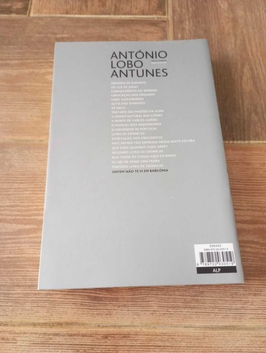 Ontem Não Te Vi em Babilónia - António Lobo Antunes