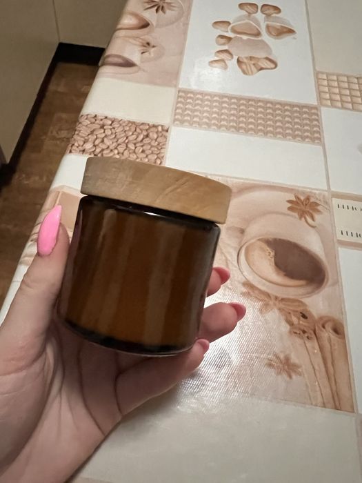 Свеча ручной работы для массажа