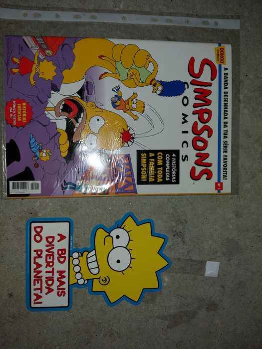 Revistas Simpsons coleção portuguesa - colecionadores