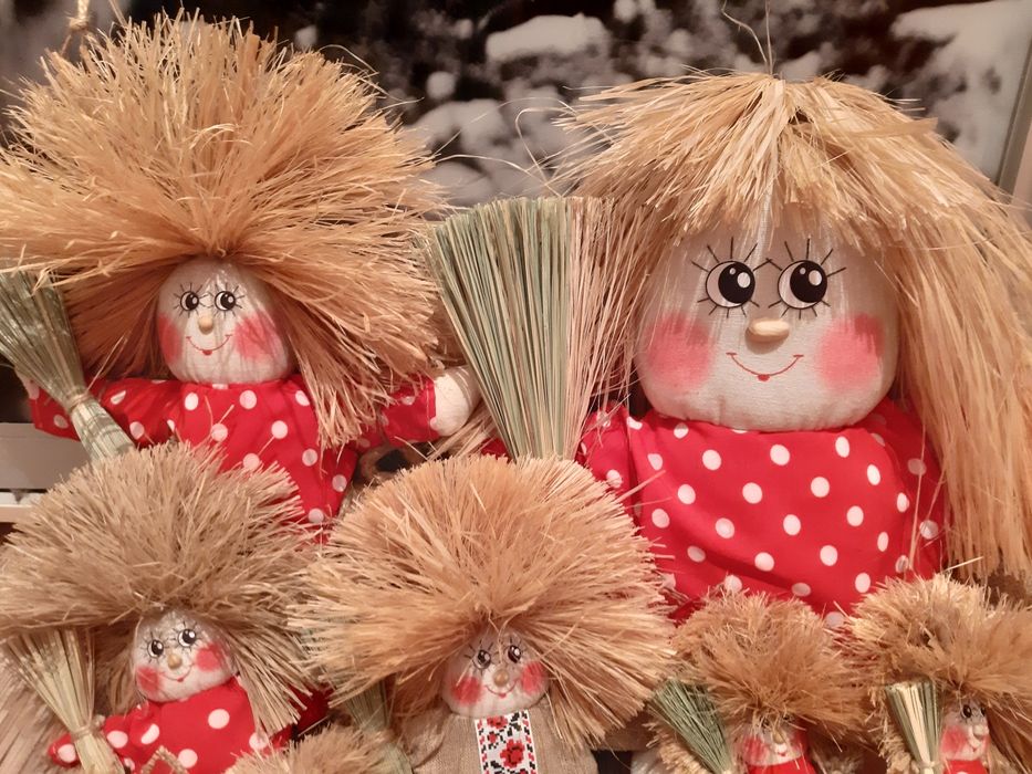 Обереги,домовые,кузьки,украинские парочки,куклы на чайник,баба яга,маг