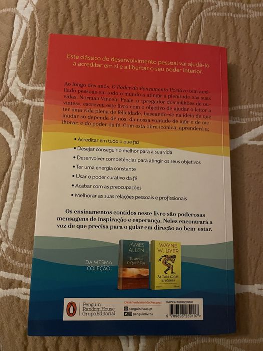 Livro O Poder do Pensamento Positivo